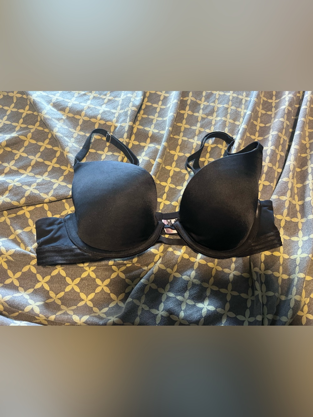Savage X Fenty Black Push-Up Bra